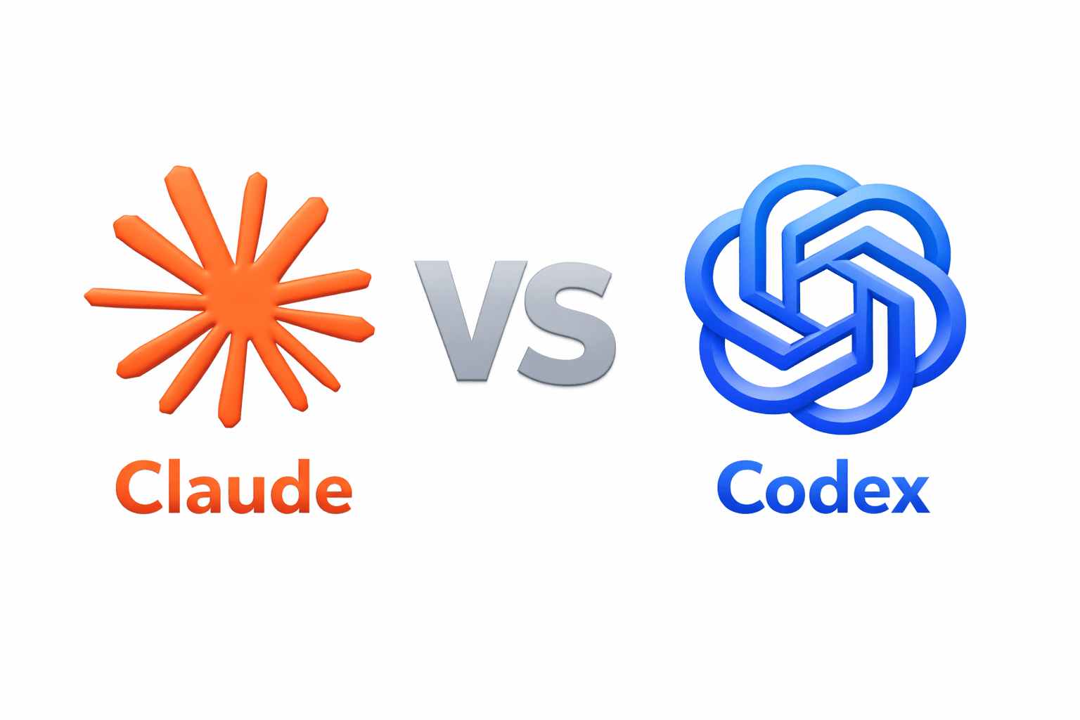 Original Claude versus Codex comparison image